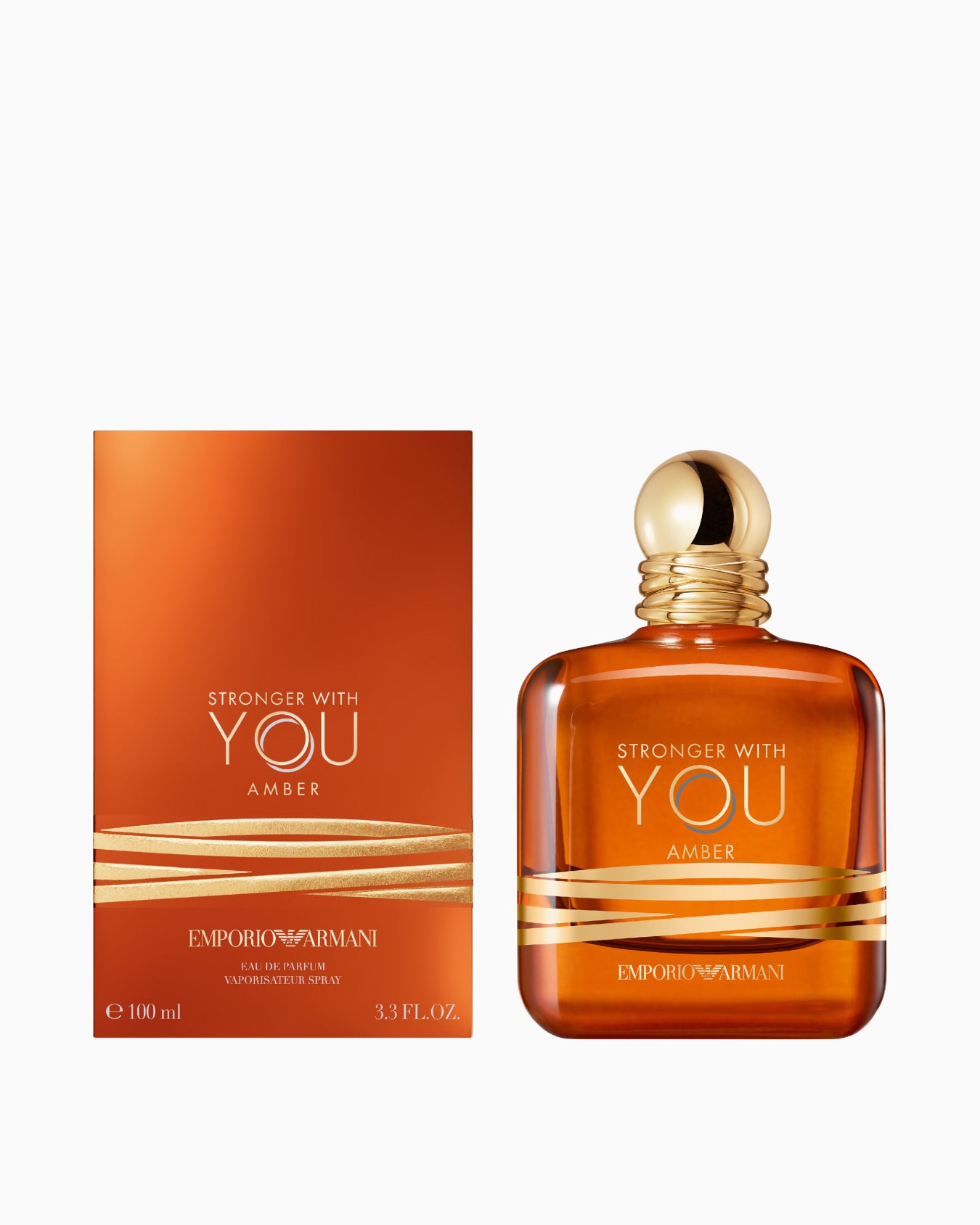 Stronger With You Amber Eau de Parfum By Giorgio Armani – Unisex